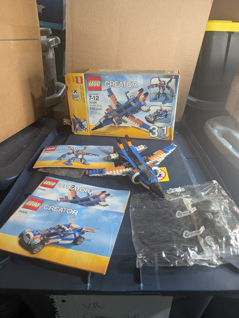 LEGO Creator 31008 Thunder Wings LEGO Creator 3 In 1 COMPLETE